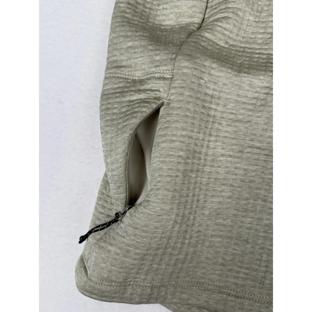 Pebble Beach Performance 1/4 Zip Long Sleeve Pullover‎ Mens XL Grey Gray